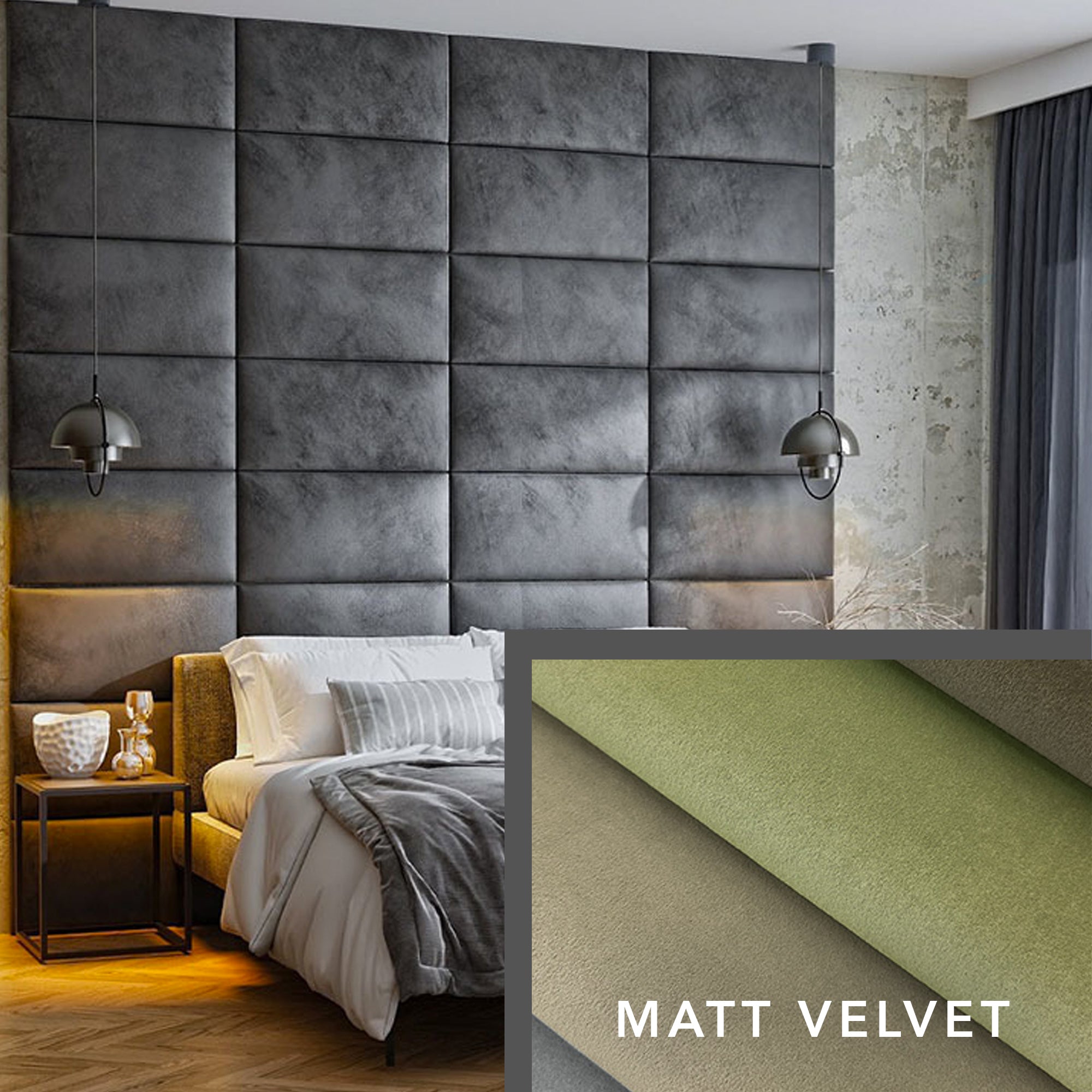 High quality popular velvet panels