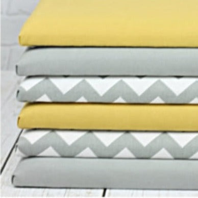 Yellow and Grey child's wall panel